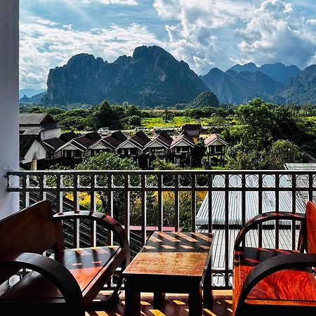 Domon Riverside Hotel Vang Vieng Exterior photo